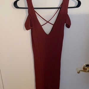 Kendall and Kylie PacSun ribbed mini dress